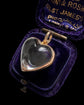 VICTORIAN CRYSTAL HEART LOCKET