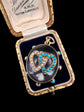 VICTORIAN DOUBLE HEART ROCK CRYSTAL PENDANT