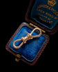 VICTORIAN 9CT GOLD DOUBLE DOGCLIP