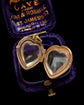 VICTORIAN ROCK CRYSTAL HEART LOCKET