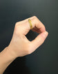 GEORGIAN 15CT GOLD CHUNKY SPLIT RING