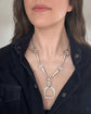 VINTAGE SILVER HORSE BIT & STIRRUP NECKLACE