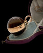 VICTORIAN BANDED AGATE SPHERE LOCKET