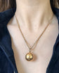 VICTORIAN 15CT GOLD ORB WITH HIDDEN SWIVEL SEAL