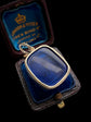 VICTORIAN BRIGHT BLUE BEE ‘INDUSTRY’ TASSIE INTAGLIO PENDANT
