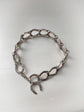 EQUESTRIAN SILVER HORSESHOE BRACELET
