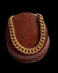 ANTIQUE FRENCH 18CT GOLD REEDED CURB BRACELET
