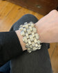 VICTORIAN SUPER CHUNKY SILVER BRACELET