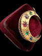 ANTIQUE GEM SET  ‘DEAREST’ CRESCENT PENDANT