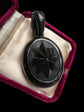 VICTORIAN WHITBY JET STAR PENDANT