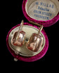 GEORGIAN CLEAR PASTE EARRINGS