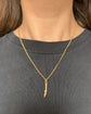 MINI VICTORIAN 9CT GOLD DEERS LEG PENDANT