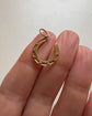 VICTORIAN 15CT GOLD HORSESHOE PENDANT