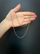 ANTIQUE 18CT GOLD & PLATINUM CHAIN