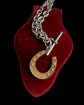 VICTORIAN 9CT GOLD HORSESHOE PENDANT