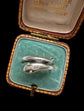 VICTORIAN SILVER SNAKE RING