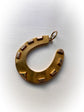 VICTORIAN 15CT GOLD LARGE HORSESHOE PENDANT