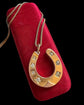 VICTORIAN SUPERSIZED 18CT GOLD & DIAMOND HORSESHOE PENDANT