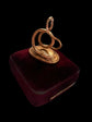 GEORGIAN REGENCY SNAKE FOB PENDANT