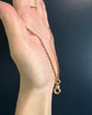 19TH CENTURY 18CT GOLD TWIST DOG CLIP