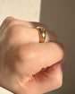 VICTORIAN 18CT GOLD DIAMOND FLUSH SET RING