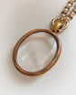 VICTORIAN LARGE ROCK CRYSTAL & 18CT GOLD PENDANT