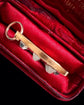 VICTORIAN 18CT GOLD MIXED METAL HORSESHOE PENDANT