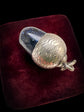 VICTORIAN SILVER AND GOLDSTONE ACORN PENDANT