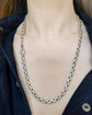 ANTIQUE SILVER CHUNKY BELCHER CHAIN