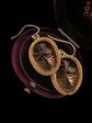 VICTORIAN SCARAB BEETLE EARRINGS