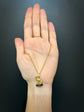 19TH CENTURY FRENCH 18CT GOLD DOG FOB PENDANT