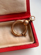 LARGE SCALE 15CT GOLD VICTORIAN BOLT RING