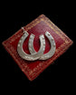 VICTORIAN DOUBLE SILVER HORSESHOE PENDANT