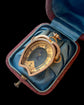 VICTORIAN 9CT GOLD HORSESHOE COMPASS PENDANT