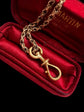 19TH CENTURY FRENCH 18CT GOLD TWIST DOG CLIP