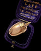 VICTORIAN 9CT GOLD ACORN POMANDER PENDANT