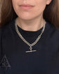 ANTIQUE CHUNKY SILVER CURB CHAIN