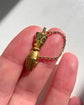 GEORGIAN 18CT GOLD HAND PENDANT / CLASP