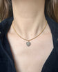ANTIQUE DIAMOND HEART PENDANT