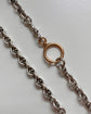 ANTIQUE LARGE 14CT GOLD BOLT RING