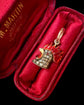 VICTORIAN DIAMOND & ENAMEL COCKEREL PENDANT