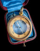 A SUPERB ANTIQUE 18CT GOLD COMPASS PENDANT