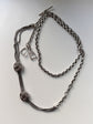 19TH CENTURY SILVER EQUESTRIAN ALBERTINA CHAIN