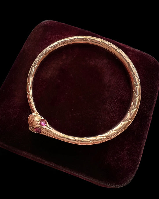 19TH CENTURY OUROBOROS RING / PENDANT
