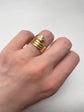 VICTORIAN 18CT & DIAMOND SNAKE RING