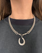 VICTORIAN SILVER HORSESHOE PENDANT