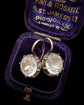 GEORGIAN PASTE SINGLE STONE EARRINGS