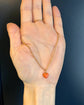 19TH CENTURY MINI CORAL HEART PENDANT