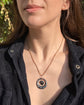 VICTORIAN NIELLO HEART & DISC PENDANT