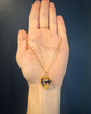 VICTORIAN 15CT GOLD HEART & ANCHOR PENDANT